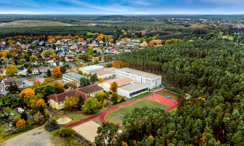 Luftbild Campus Neu Zittau